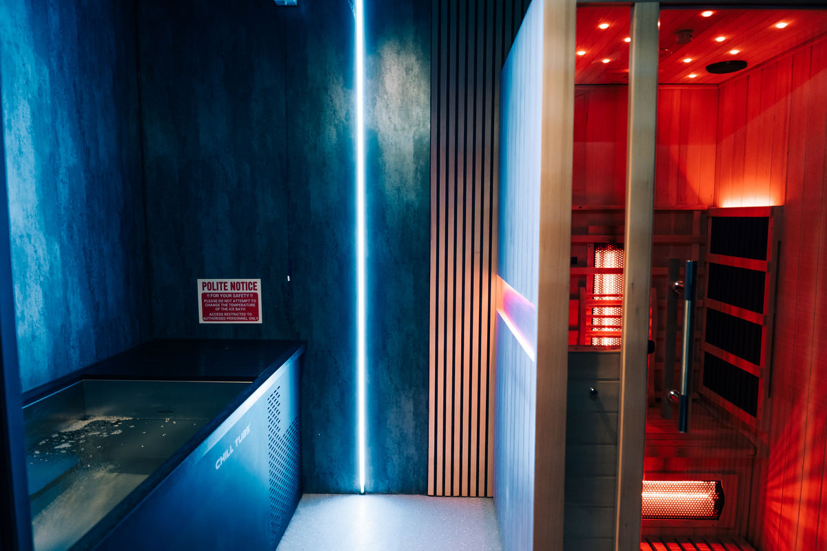 Cold Hut Recovery | Automated Ice Bath & Infrared Sauna Huts